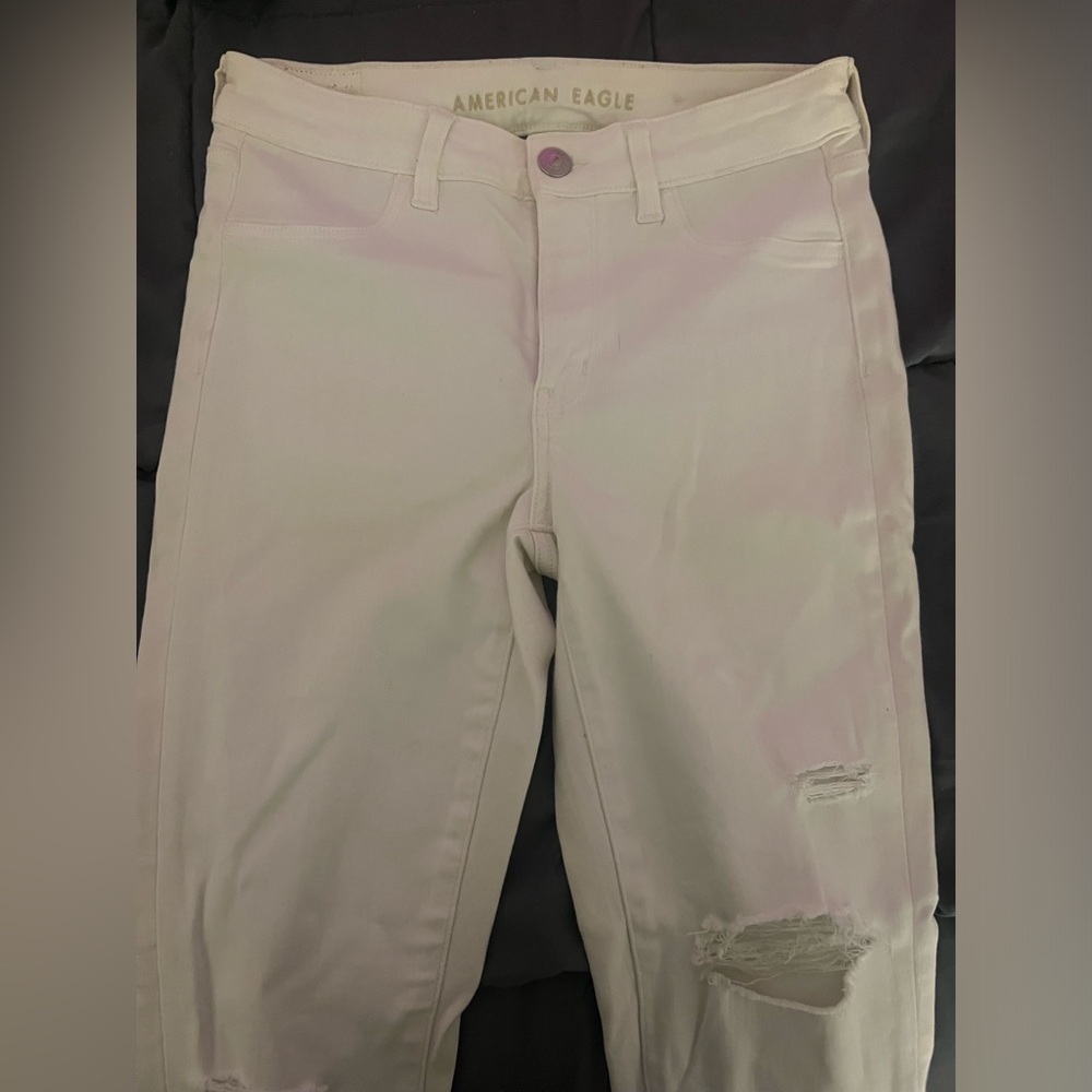 American eagle white jeans